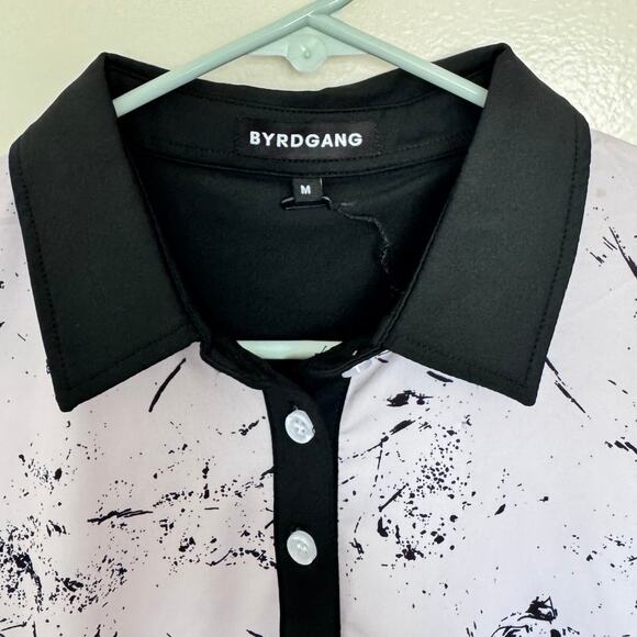 Birdgang Women's Sleeveless Polo in Drip Cream Size Medium - Picture 4 of 7